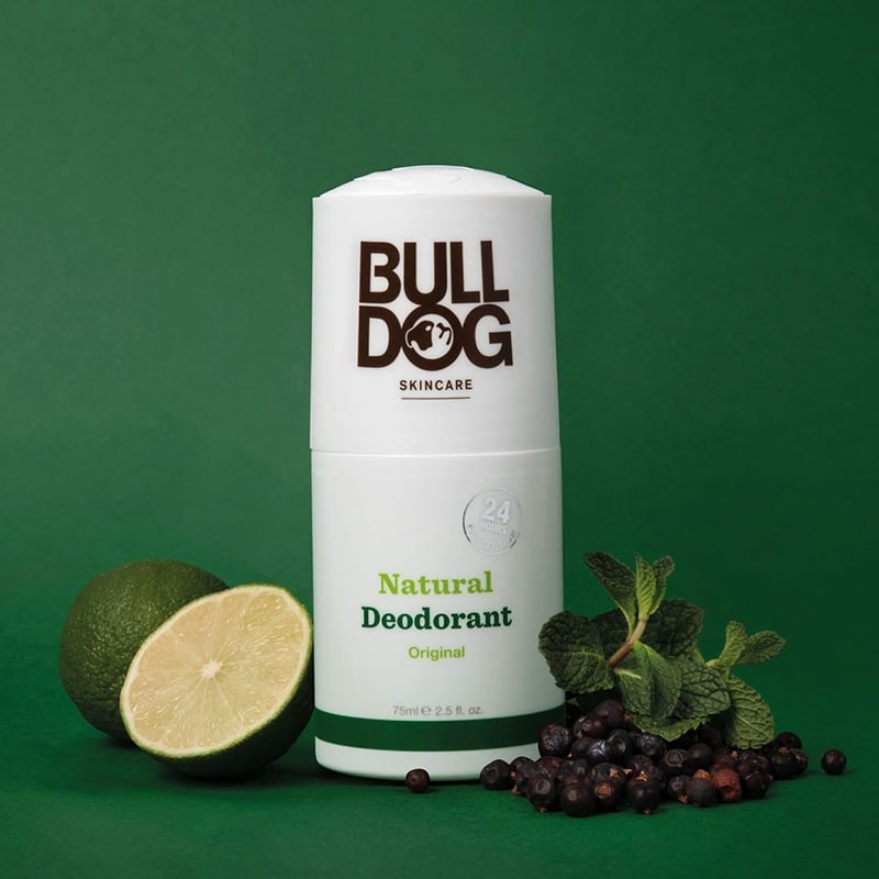 Lăn Khử Mùi Cho Nam BULLDOG Original Natural Deodorant - 75ml - Hàng Chính Hãng