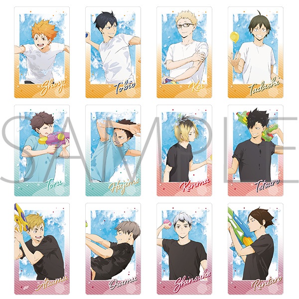 Thẻ nhựa random Haikyuu mùa hè 2022