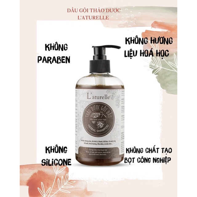 DẦU GỘI & Ủ TÓC L’aturelle HÀNG CHÍNH HÃNG