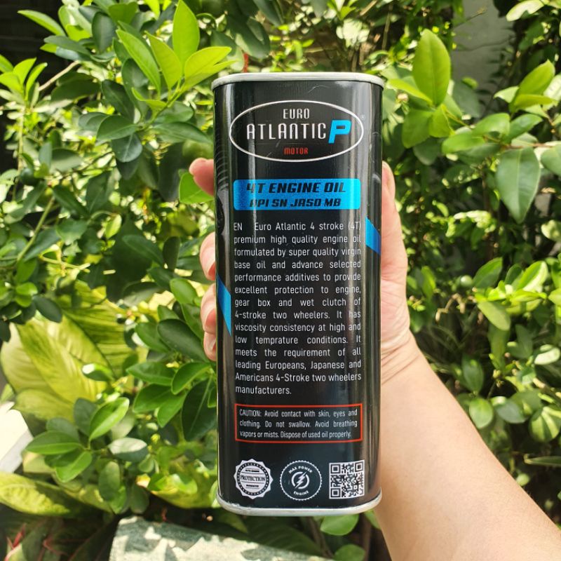 Nhớt Tổng Hợp Cho Xe Ga Euro Atlantic 10W40 SN/MB - Nhớt Chất Lượng Dành Cho Xe Ga Phổ Thông