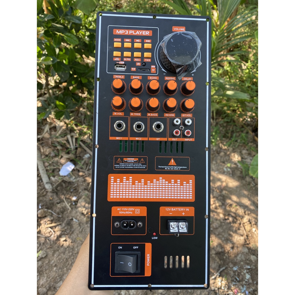 Mặt Pre Loa Kéo B260 ECHO VERB màn hình có LED MODE
