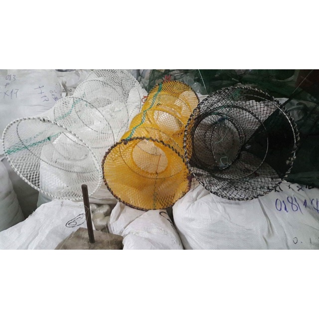 {Xả kho ] Lồng Lò Xo Dùng Bẫy Tôm, Cua, Cá, Lương Trạch, Ếch