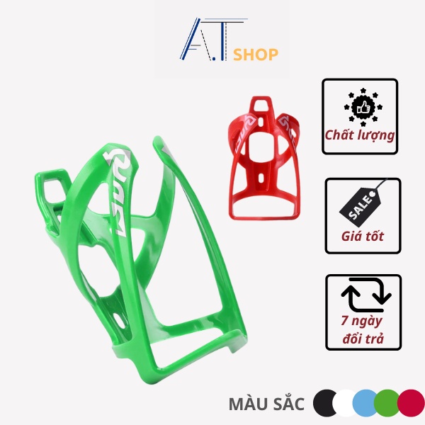 Giá đỡ bình nước xe đạp thể thao, giá treo bình nước xe đạp nhựa ABS đàn hồi bền đẹp chắc chắn