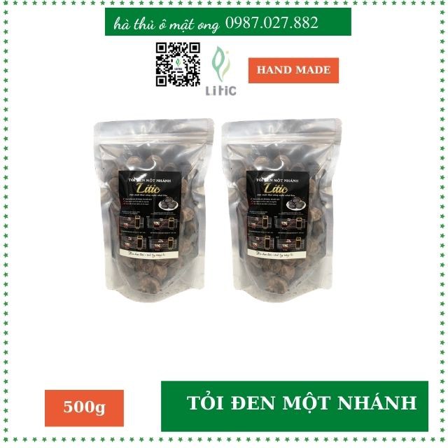 Tỏi đen một nhánh, tỏi đen cô đơn lên men tự nhiên giúp tăng cường đề kháng, hỗ trợ hệ miễn dịch 200gr LT6200