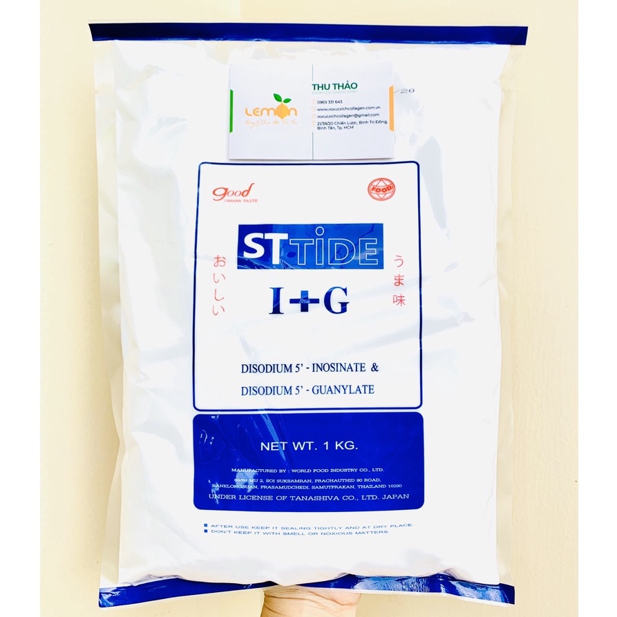 Siêu bột ngọt - Chất điều vị I+G STTIDE Thái Lan tăng độ ngọt cho thực phẩm chế biến