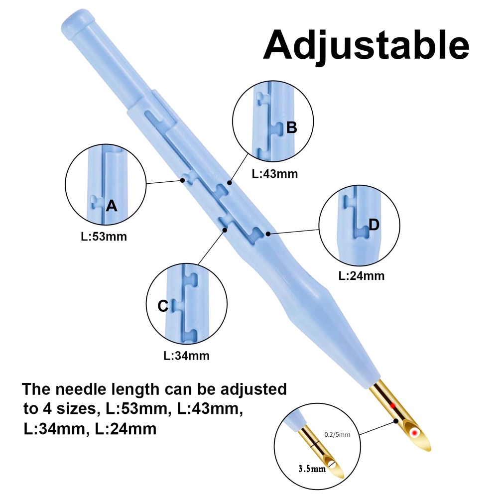 1 Cây Kim Thêu Bằng Nhựa Có Thể Điều Chỉnh