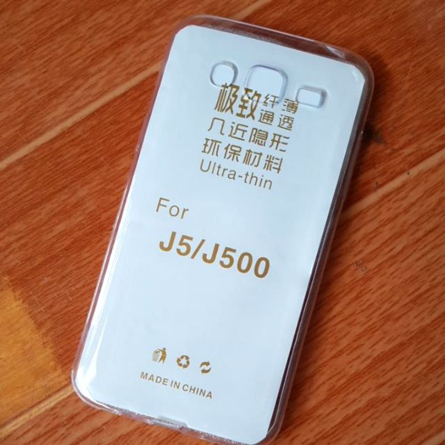 Ốp lưng Samsung J5 2015 Dẻo trong silicon