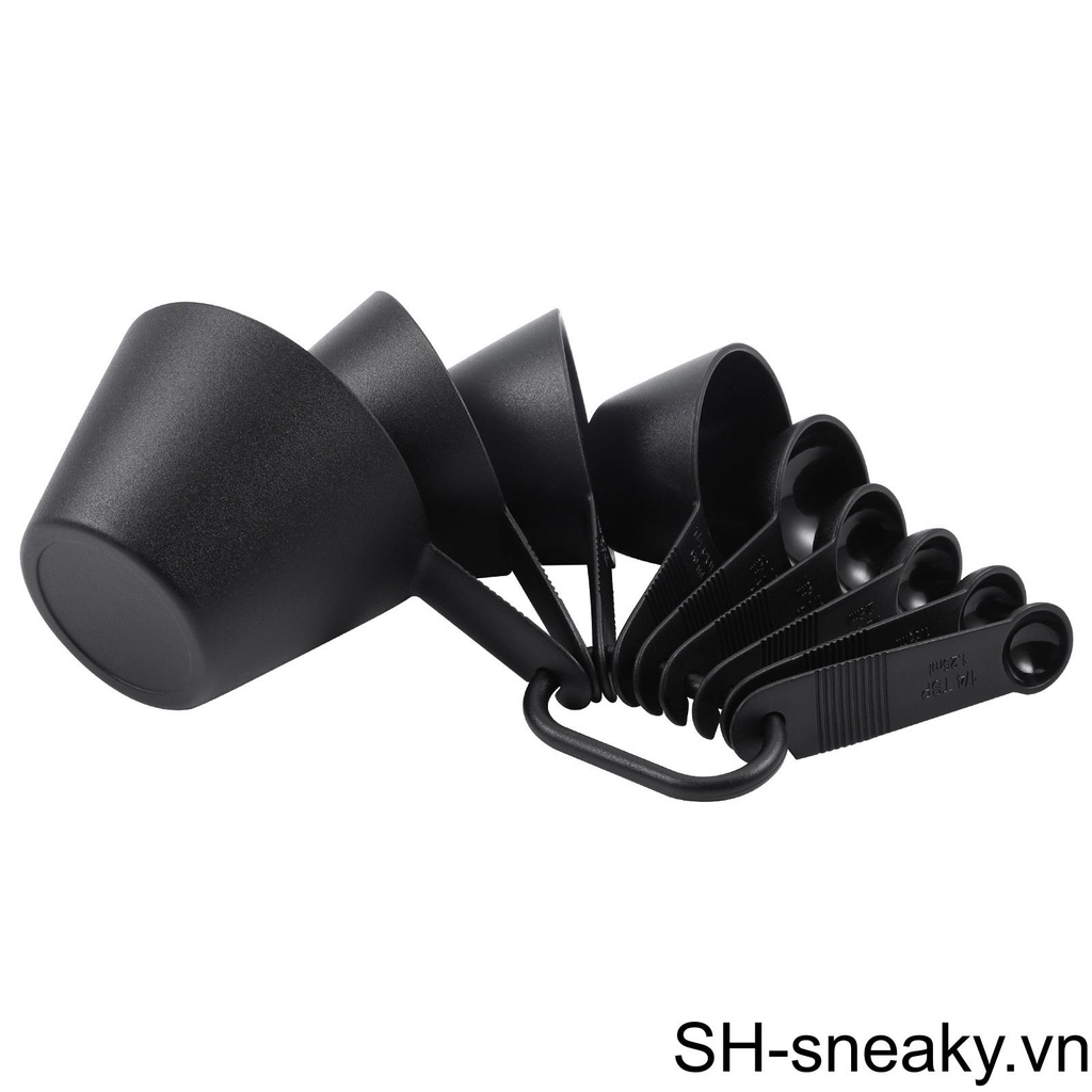Set 9 Muỗng Đo Lường Làm Bánh Đa Năng Tiện Dụng