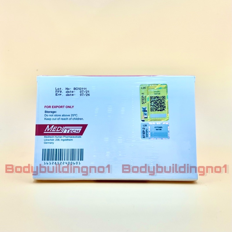 CYTOMEL 25MCG HỘP 100 VIÊN