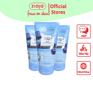 Sữa Rửa Mặt Chiết Xuất Từ Quả Việt Quất Giúp Da Trắng Sáng, Săn Chắc Bielenda Blueberry C-TOX 135g