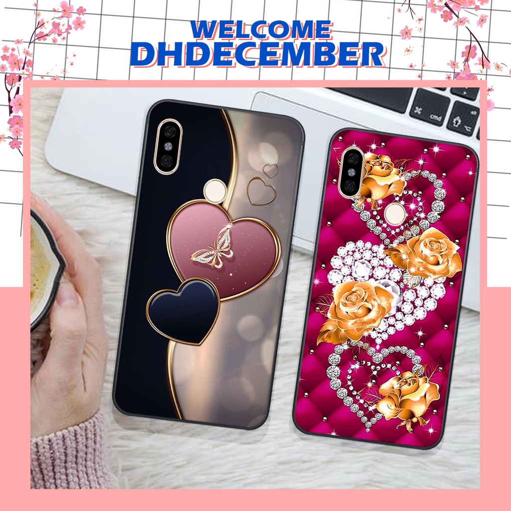 Ốp lưng Xiaomi REDMI NOTE 5 PRO / NOTE 6 PRO in hình hoa tinh tế , mới mẻ DH DECEMBER