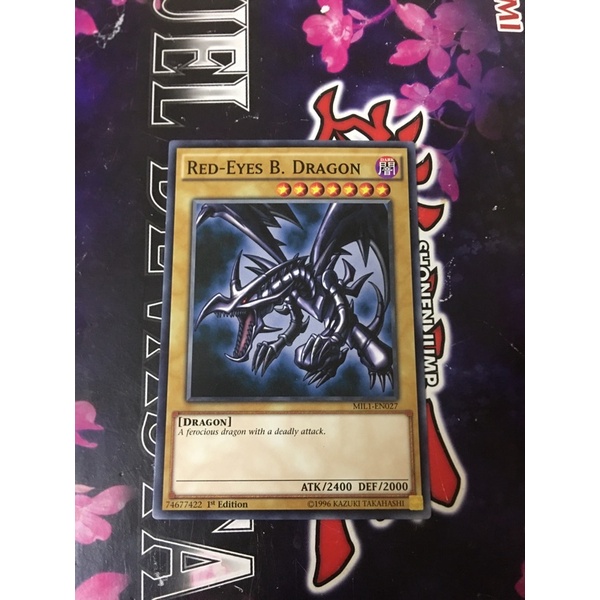 Red eyes black dragon