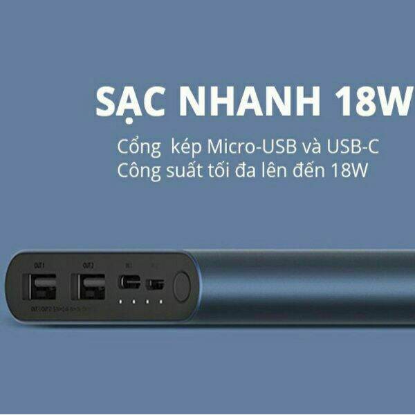 Pin Sạc Dự Phòng Xiaomi gen 2 - 10000mah Sạc Nhanh Tiện Dụng Dùng Cho Mọi Điện Thoại IPHONE SASUNG