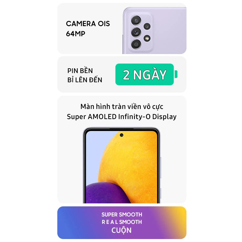 Điện thoại Samsung Galaxy A52 (8GB/128GB) - Hàng chính hãng - Đã kích hoạt bảo hành điện tử | WebRaoVat - webraovat.net.vn