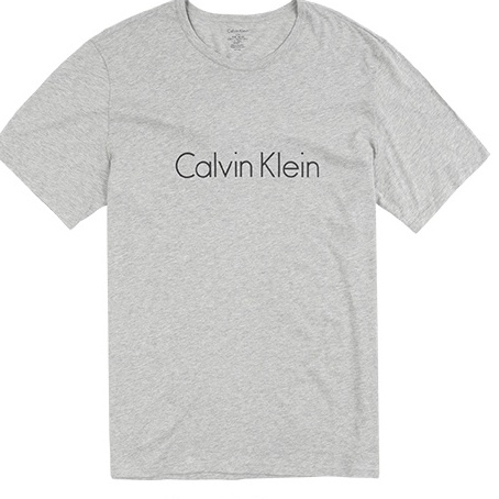 Áo Thun Cotton Tay Ngắn Cổ Tròn In Chữ Ck Calvin Klein Cho Nam Giới