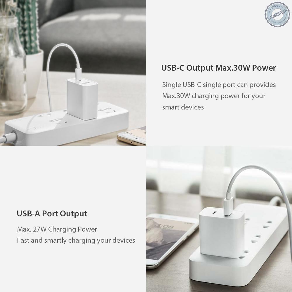 Củ Sạc Nhanh Xiaomi 30w 1a1c Cổng Usb-A