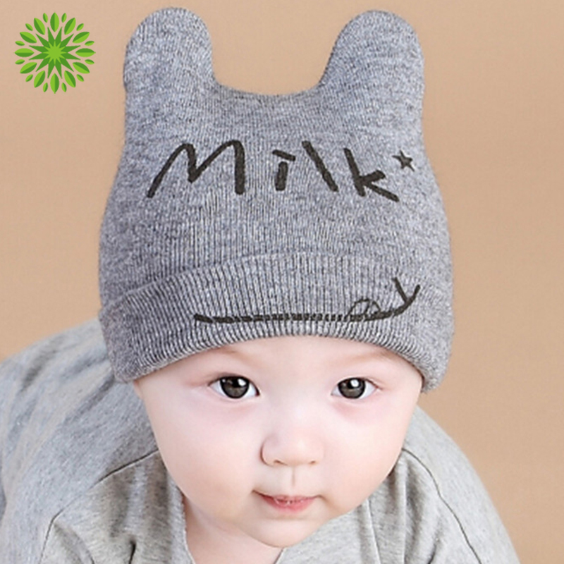 Mũ Len Thời Trang Thu Đông Cho Bé Trai Và Gái 1 Tuổi