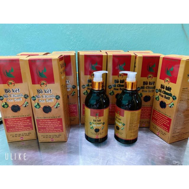 DẦU GỘI BỒ KẾT XẢ CHANH