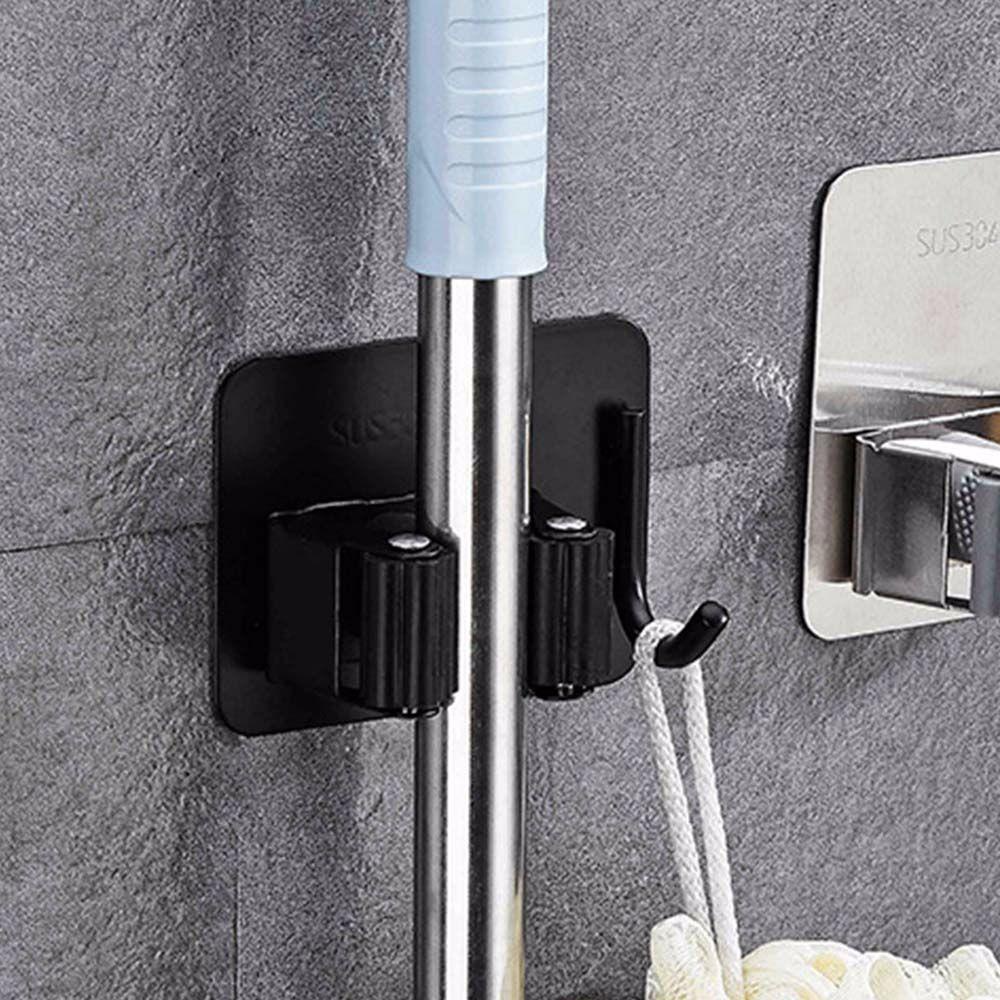 Giá Đỡ Cây Lau Nhà Gắn Tường Bằng Thép Không Gỉ Đa Năng