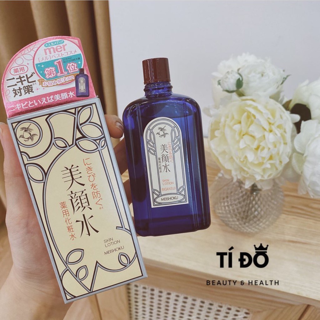 MEISHOKU - Nước Cân Bằng Da Lotion Bigansui Medicated 90ml