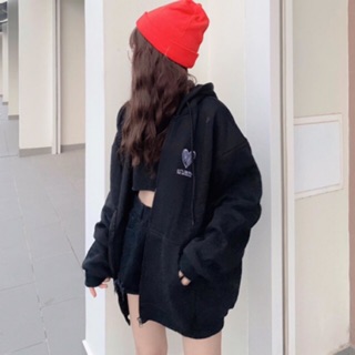 ÁO KHOÁC NỈ TRÁI TIM