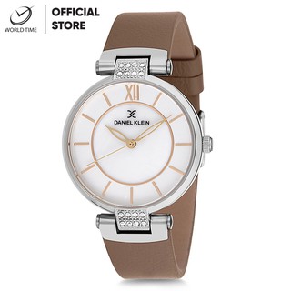 [Mã FABRWAT3 giảm 15% đơn 150k] Đồng hồ nữ dây da Daniel Klein DK12079 chính hãng full box, chống nước
