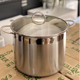 Nồi luộc gà inox 304 dung tích 12 lít, đường kính 28 cm chính hãng  Faster, thoải mái luộc gà to hoặc nhiều con 1 lần