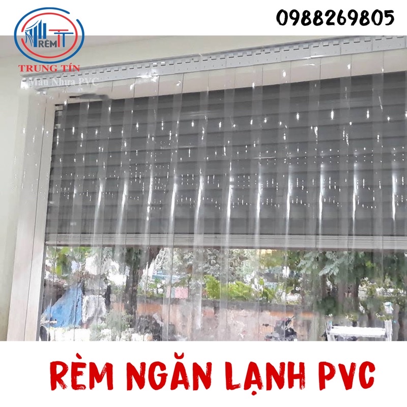 Rèm nhựa PVC ngăn lạnh điều hòa, rèm ngăn bụi cao cấp