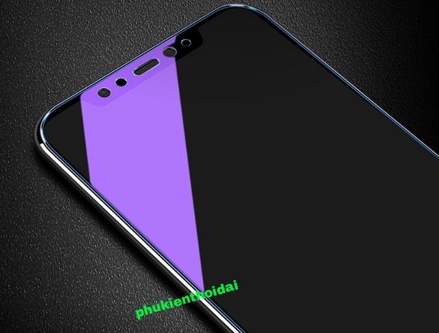 Cường lực Xiaomi Mi 8SE / Mi 8 / Mi 9 / Mi 9SE tím chống tia UV hại mắt  Mi 8 SE