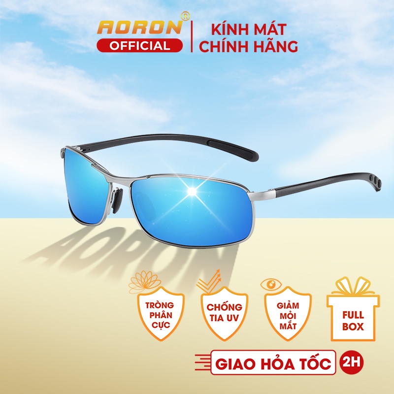 Kính Mát Nam Phân Cực Lái Xe Ngày Và Đêm, Chống Tia UV400 AK016 - AORON