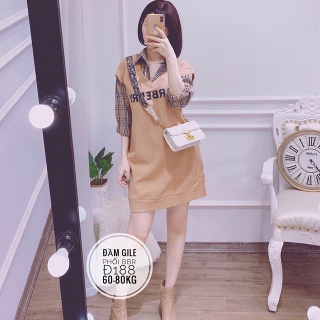 Đầm Ghile Búp Bơ Rì