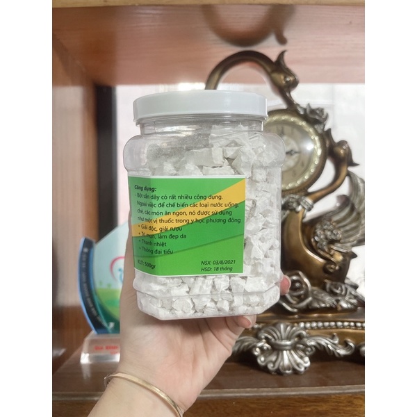 Bột sắn dây thanh nhiệt mát gan hộp 500gr bán ở các siêu thị