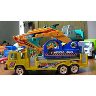 Combo Xe Ô Tô Đồ Chơi Máy Xúc Mô Hình -Kid Studio