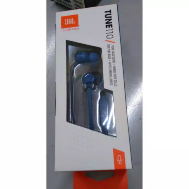 Tai Nghe Nhét Tai Jbl T110 Chính Hãng