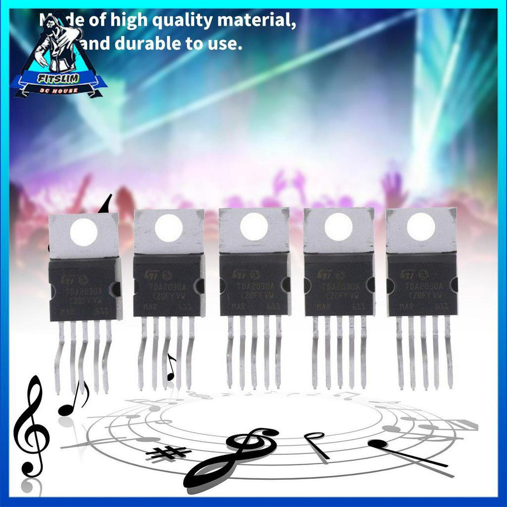 POWER Bộ 5 Ic Chất Lượng Cao Tda2030A Tda2030 To-220 18w Hi-Fi 35w