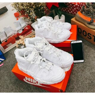 Giày thể thao Uptempo Full White