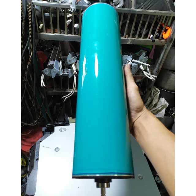 Rulo Nhôm phi 60mm x 350mm trục 8mm