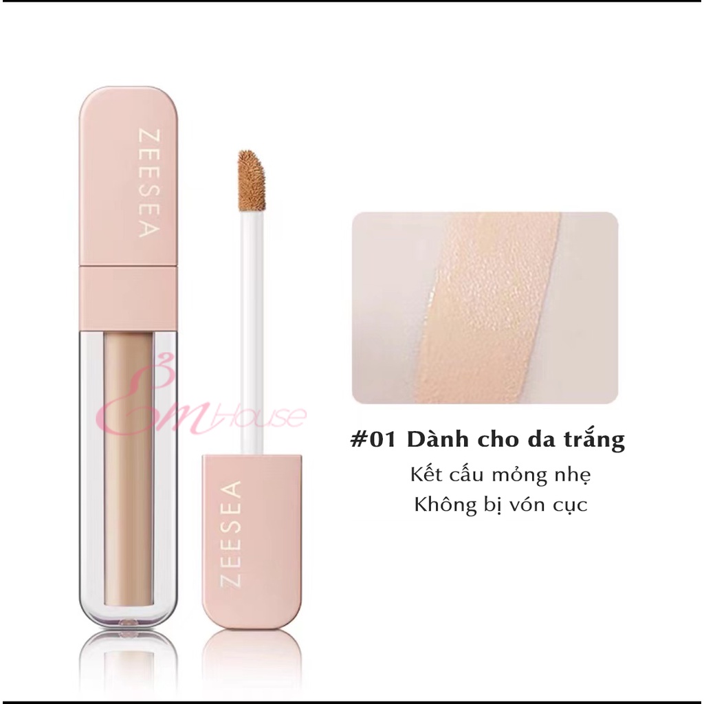 Kem Che Khuyết Điểm Dưỡng Ẩm ZEESEA Mist Soft Concealer 4g