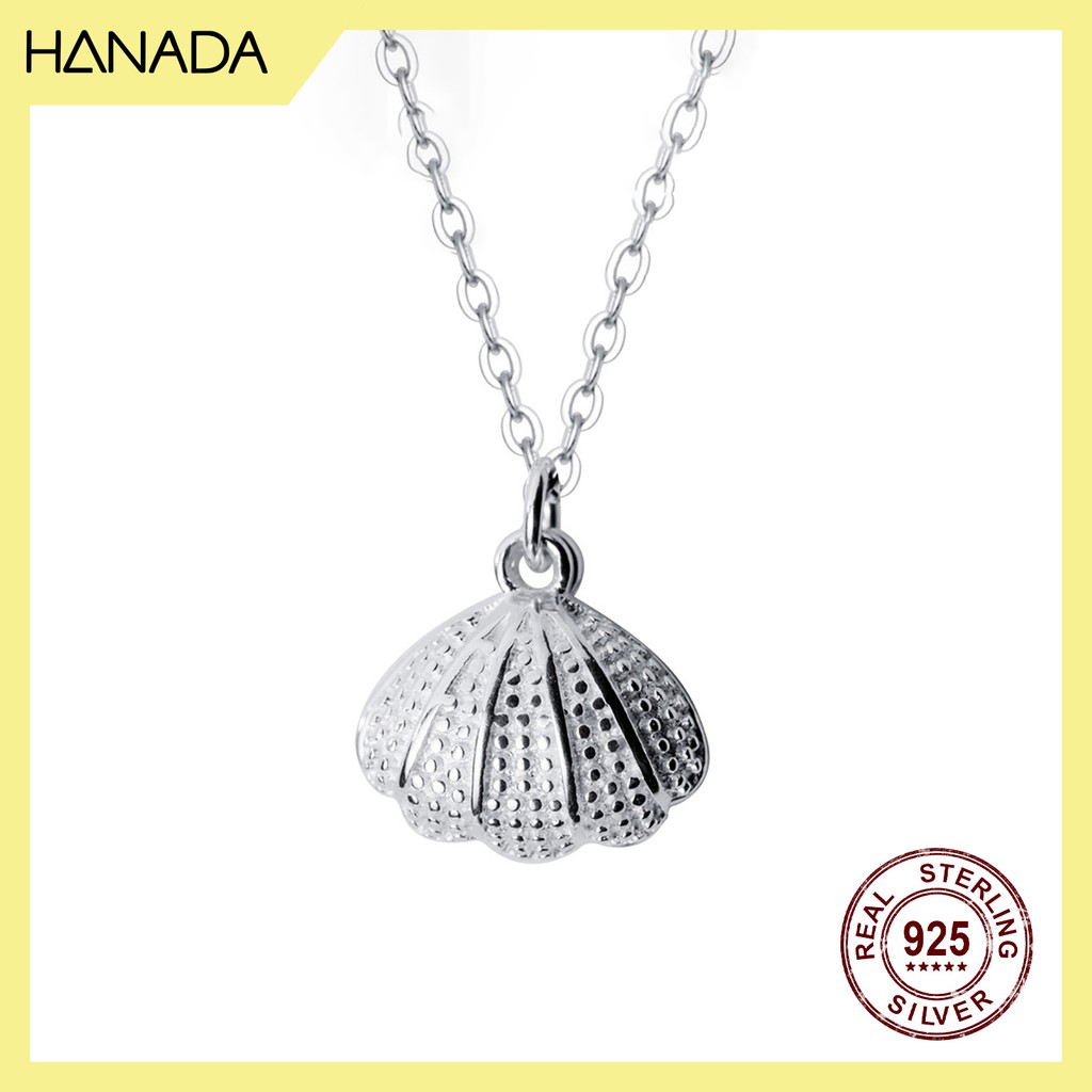 Dây Chuyền Bạc 925 Hanada Vỏ Sò