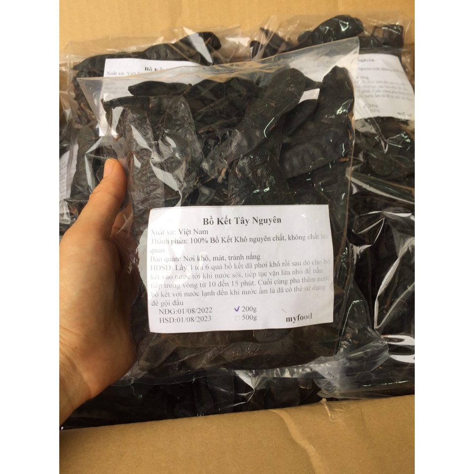 Bồ Kết Khô gội đầu, đốt xông  khử khuẩn 200g