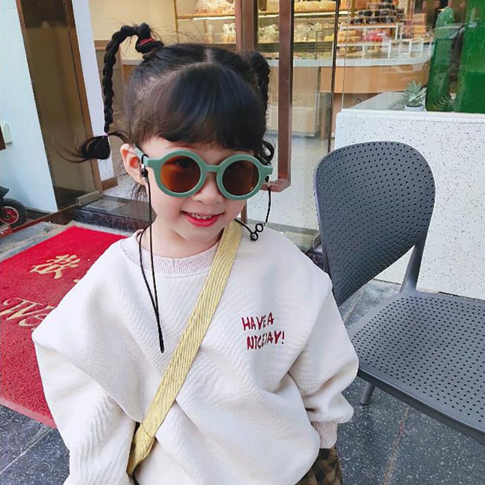 Kính Mát Tròng Tròn Nhiều Màu Sắc Chống Tia UV Nhỏ Gọn Dành Cho Bé MXMUSTY