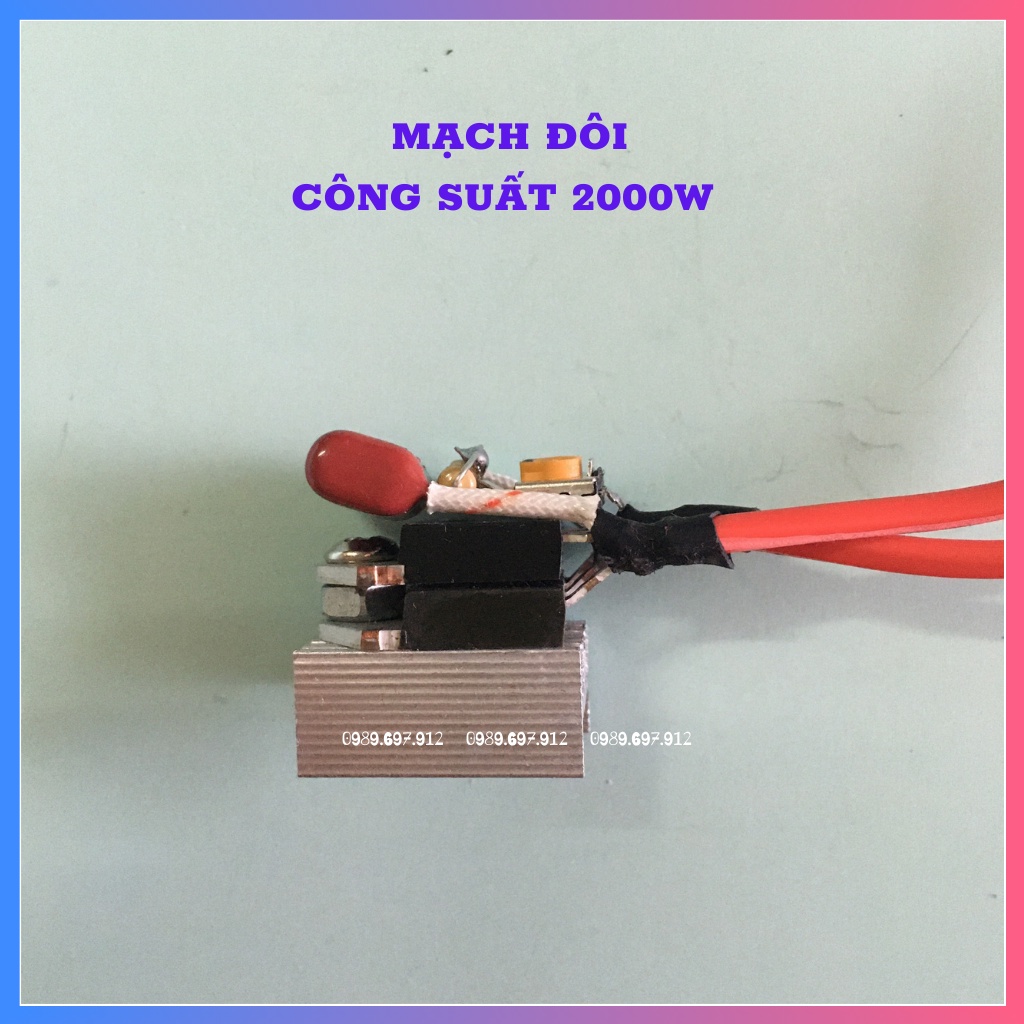 Mạch Cản Đổi Nguồn 220v Về 110v Dùng Cho Thiết Bị Điện Nội Địa Nhật - Khoan, Mài, Cắt, Xay Sinh Tố