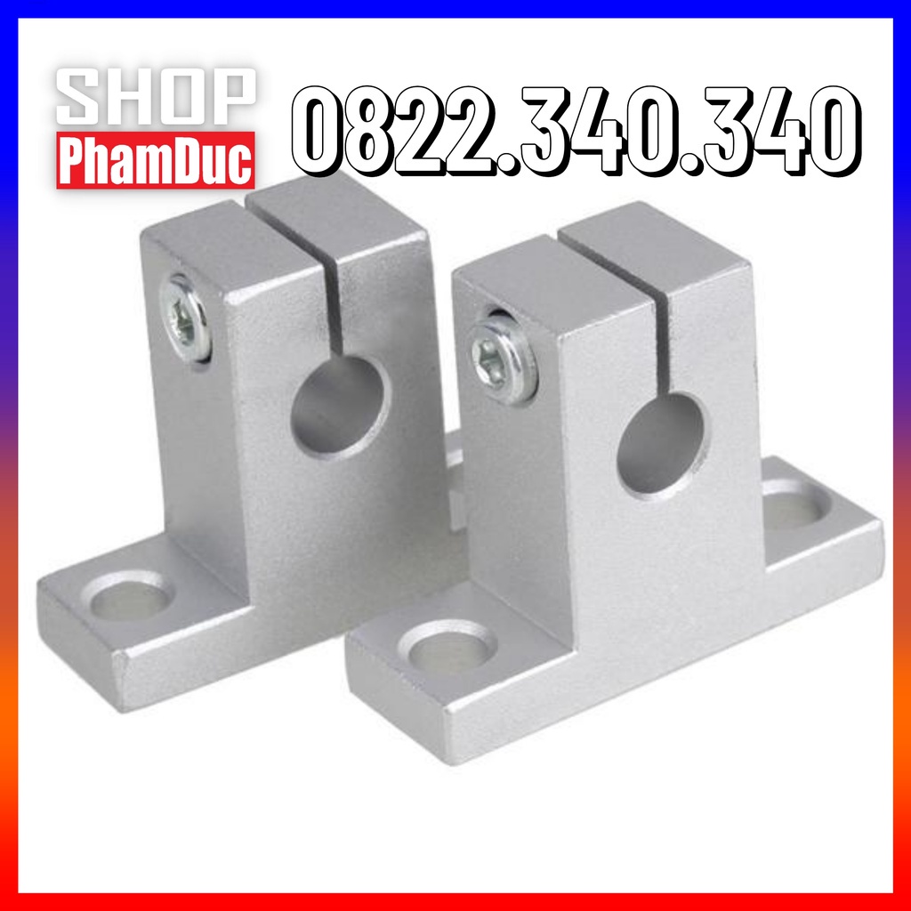 Bộ | Gối đỡ thanh trượt ray trượt tròn SK nhôm đúc | SK8 SK10 SK12 SK16 SK20 SK25 SK30