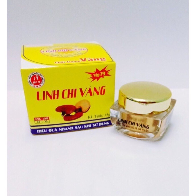 Kem mụn linh chi vàng 15g