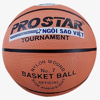 Quả Bóng Rổ Prostar Size 3 - 7 tặng kim bơm và túi đựng bóng - Banh Bóng Rổ Cao Su Prostar