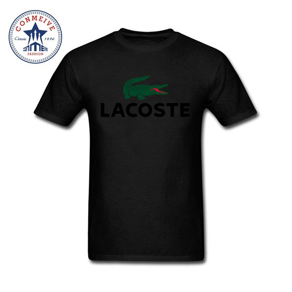 LACOSTE Áo Thun Nam Tay Ngắn In Logo Lacote Thời Trang Trẻ Trungq12