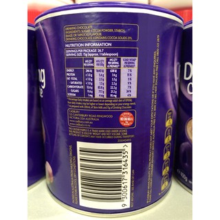 Bột SOCOLA Cadbury Drinking Chocolate 400g Úc