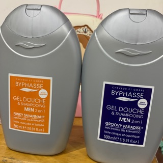Sữa tắm nam Byphasse 2 in 1 -500ml