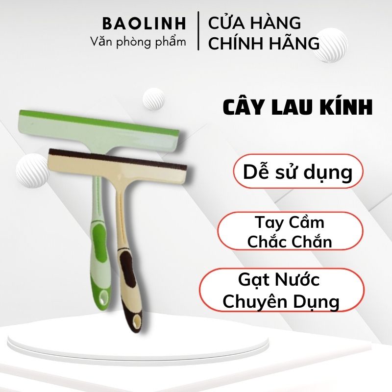 Cây Gạt Lau Kính- Cây Gạt Lau Kính Chữ T 100g, Cán Cao Su Siêu Bền, Chắc Chắn- Vanphongpham. baolinh