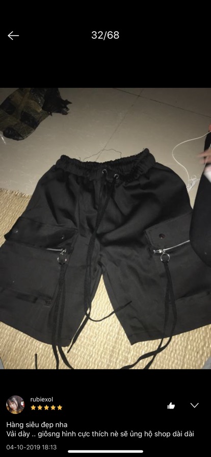 QUẦN SỌT TÚI HỘP HÌNH THẬT, QUẦN SHORT TÚI HỘP | BigBuy360 - bigbuy360.vn